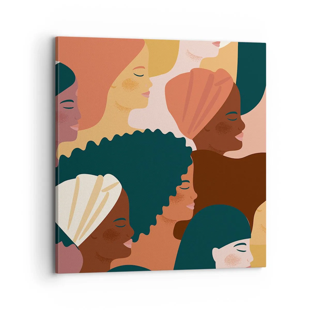 Canvas picture - Pure Womanhood - 70x70 cm