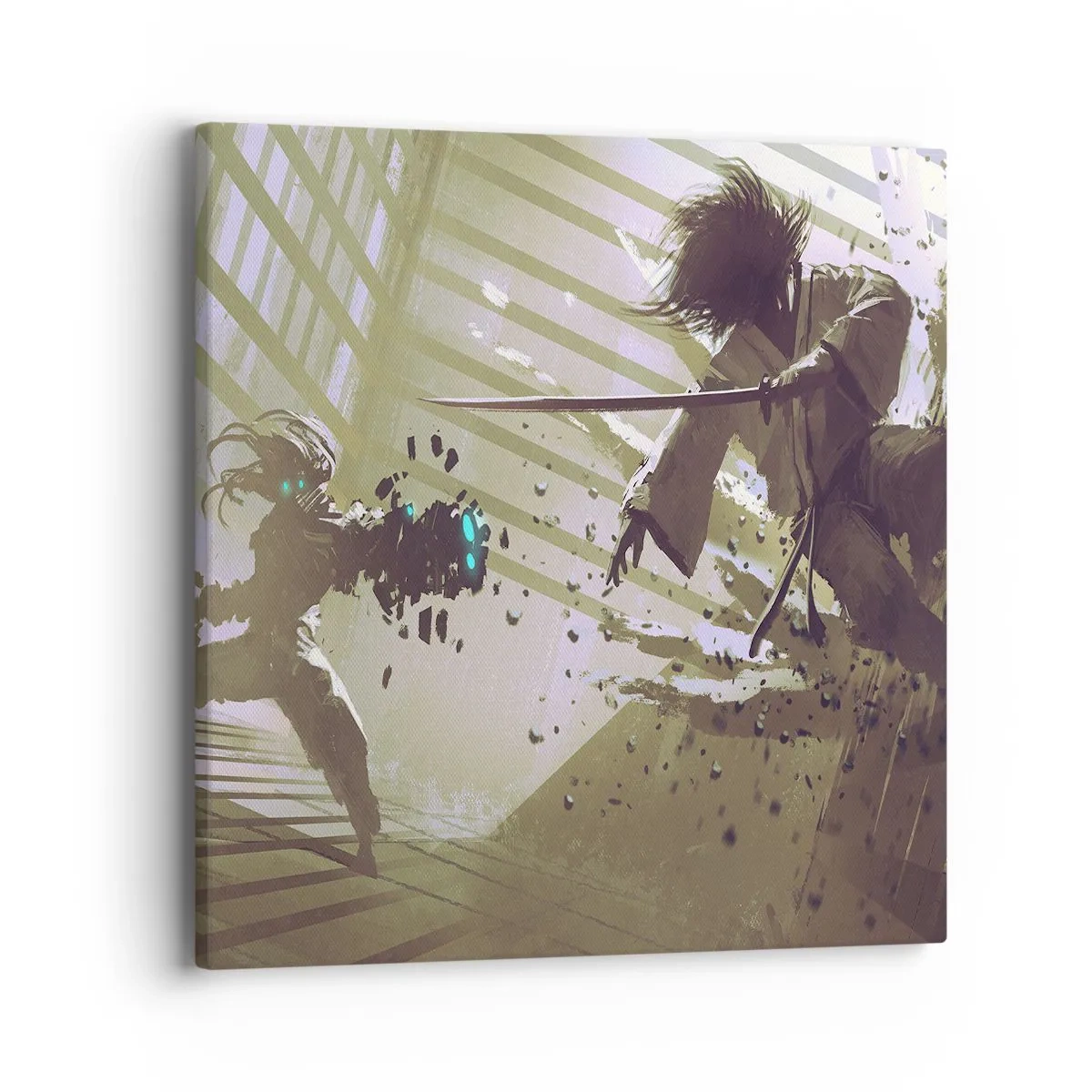 Canvas picture - You Too Can Be a Samurai - 40x40 cm