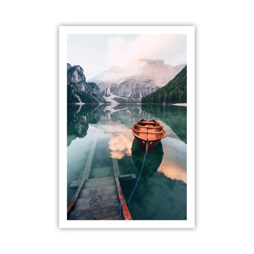 Poster - Peaceful Dream of the Mountains - 61x91 cm