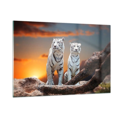 Glass picture - Just Like in Narnia - 120x80 cm