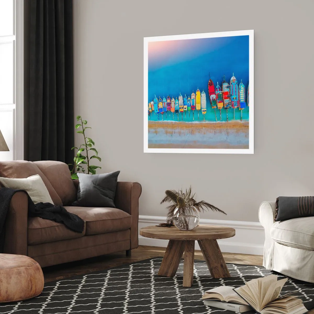 Poster - From Bird's Eye View - 30x30 cm