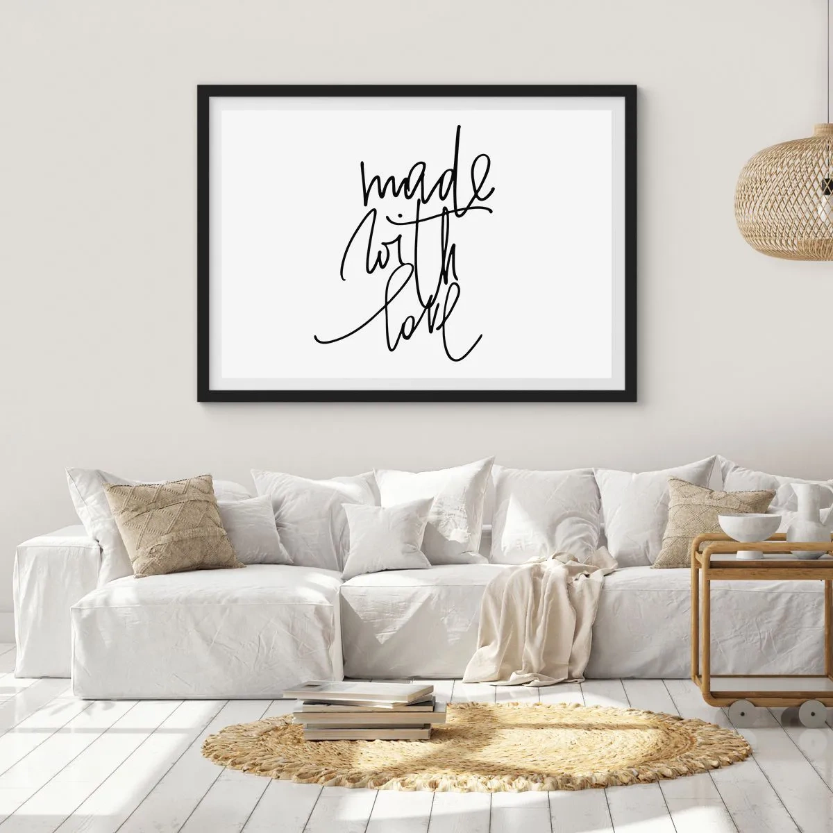 Poster in black frame - Best Brand - 70x50 cm