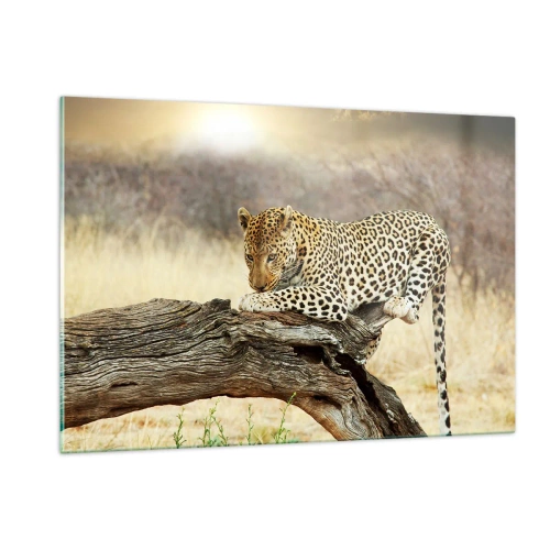 Glass picture - I Mark My Own Path - 120x80 cm