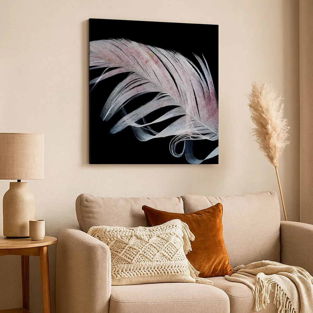 Canvas picture - Think about Touch - 30x30 cm