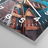 Clock face with numbers