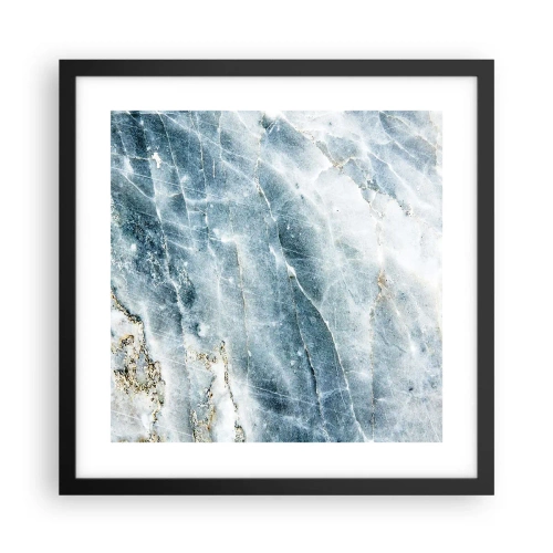 Poster in black frame - Icy World - 40x40 cm