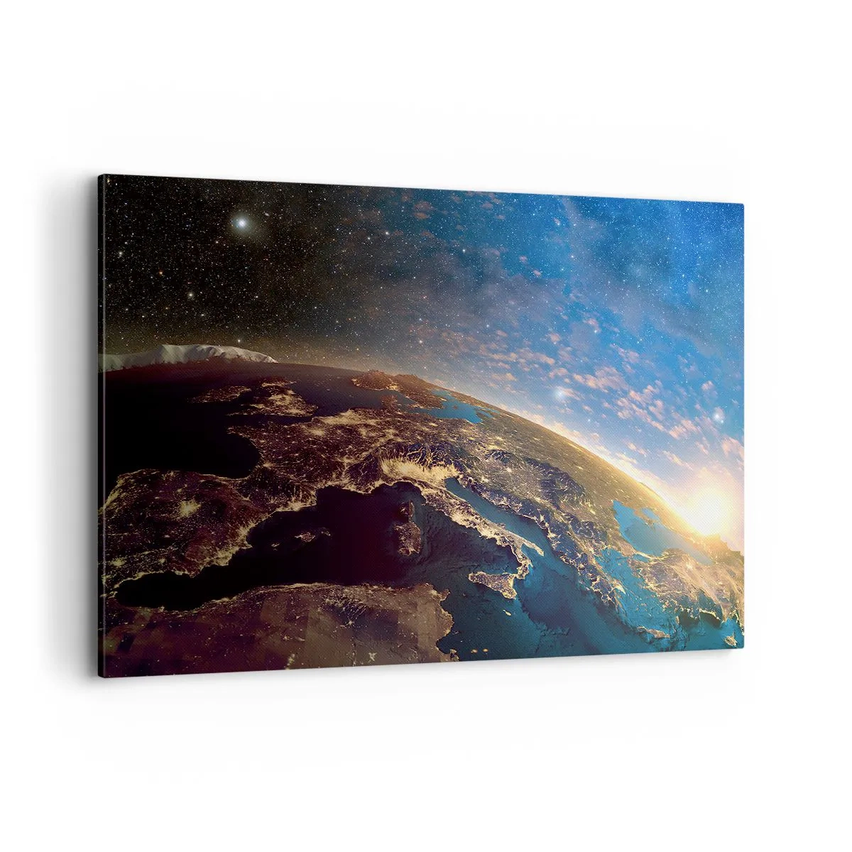 Canvas picture - Let's Look at Each Other from a Distance - 100x70 cm