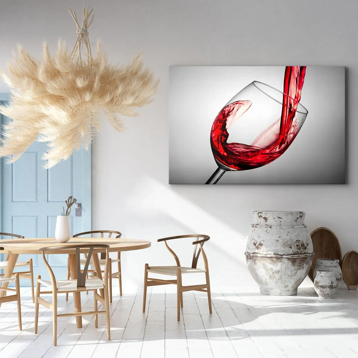 Canvas picture - Colour - Movement - Sound - 100x70 cm