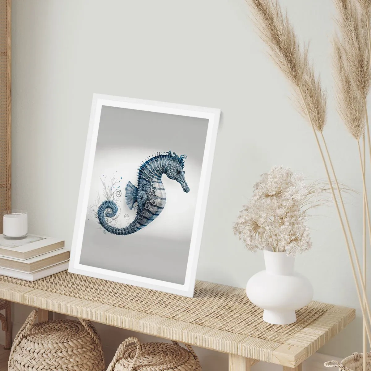Poster in white frmae - Subtle Joke of Nature - 40x50 cm