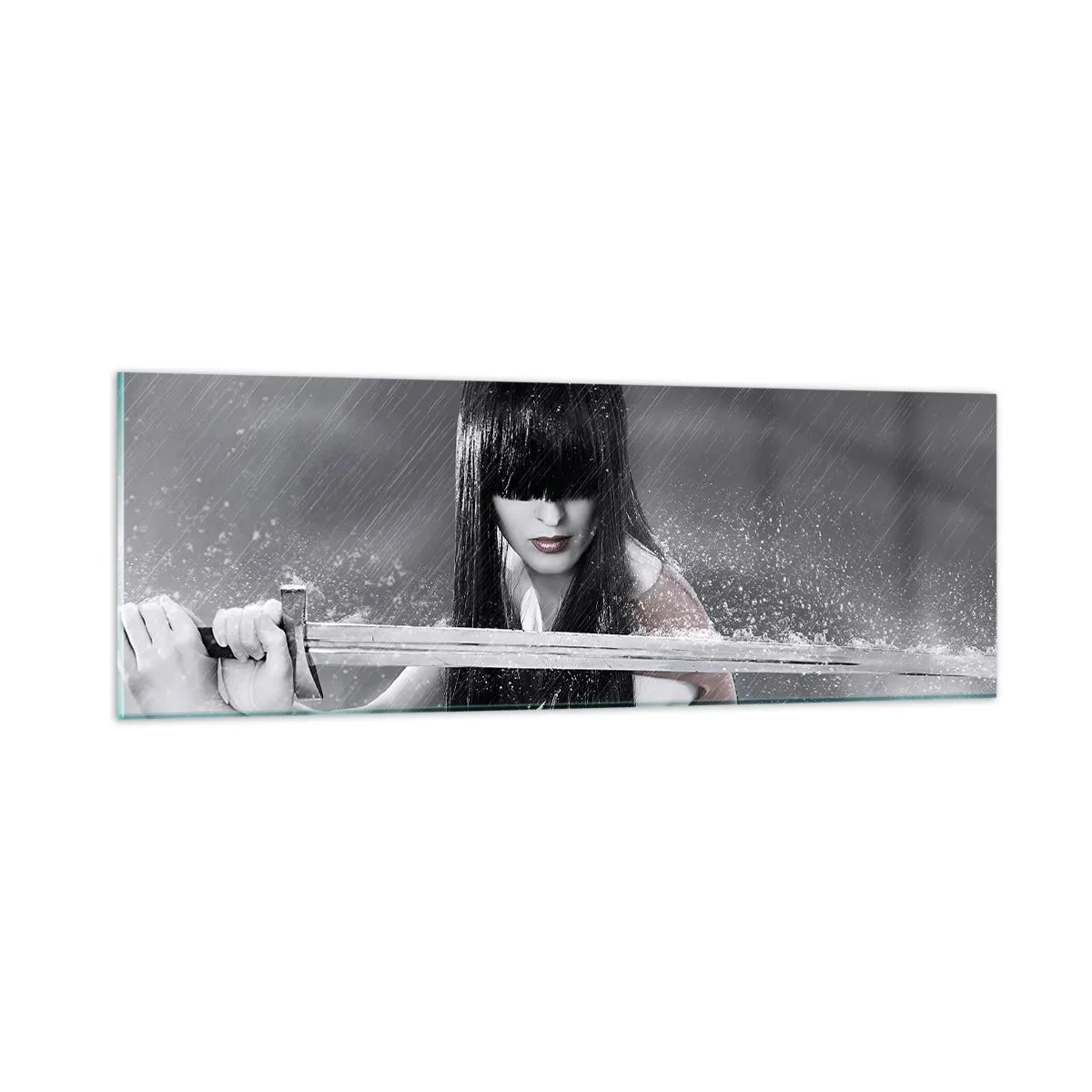 Glass picture - Beautiful and Dangerous - 90x30 cm