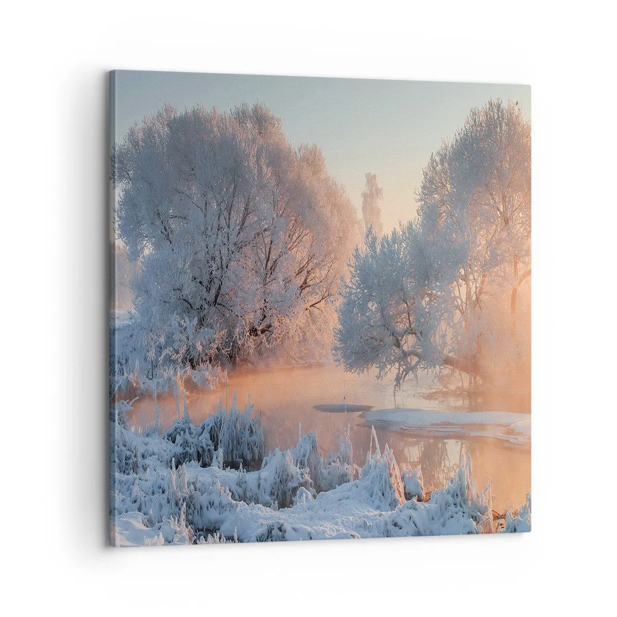 Canvas picture - Everything Shines in Sunny Crystal - 60x60 cm