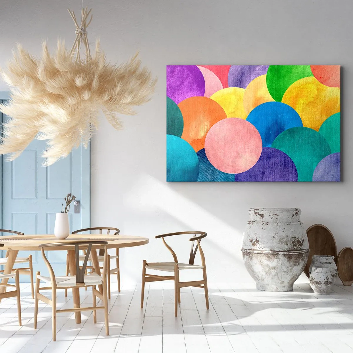 Canvas picture - Primordial Fullness of Life - 100x70 cm