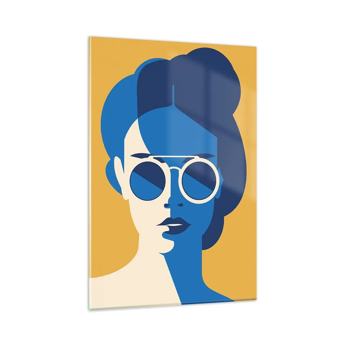 Glass picture - Holiday Look - 80x120 cm