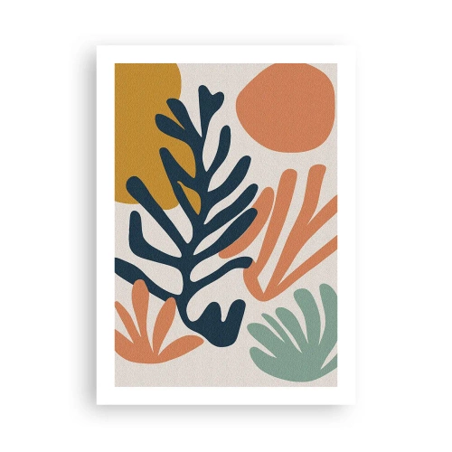 Poster - Coral Sea - 50x70 cm