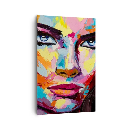 Canvas picture - Soul Is Also Colourful - 80x120 cm