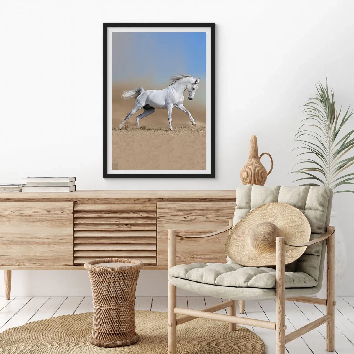 Poster in black frame - The Most Beautiful Arabic Tale - 40x50 cm