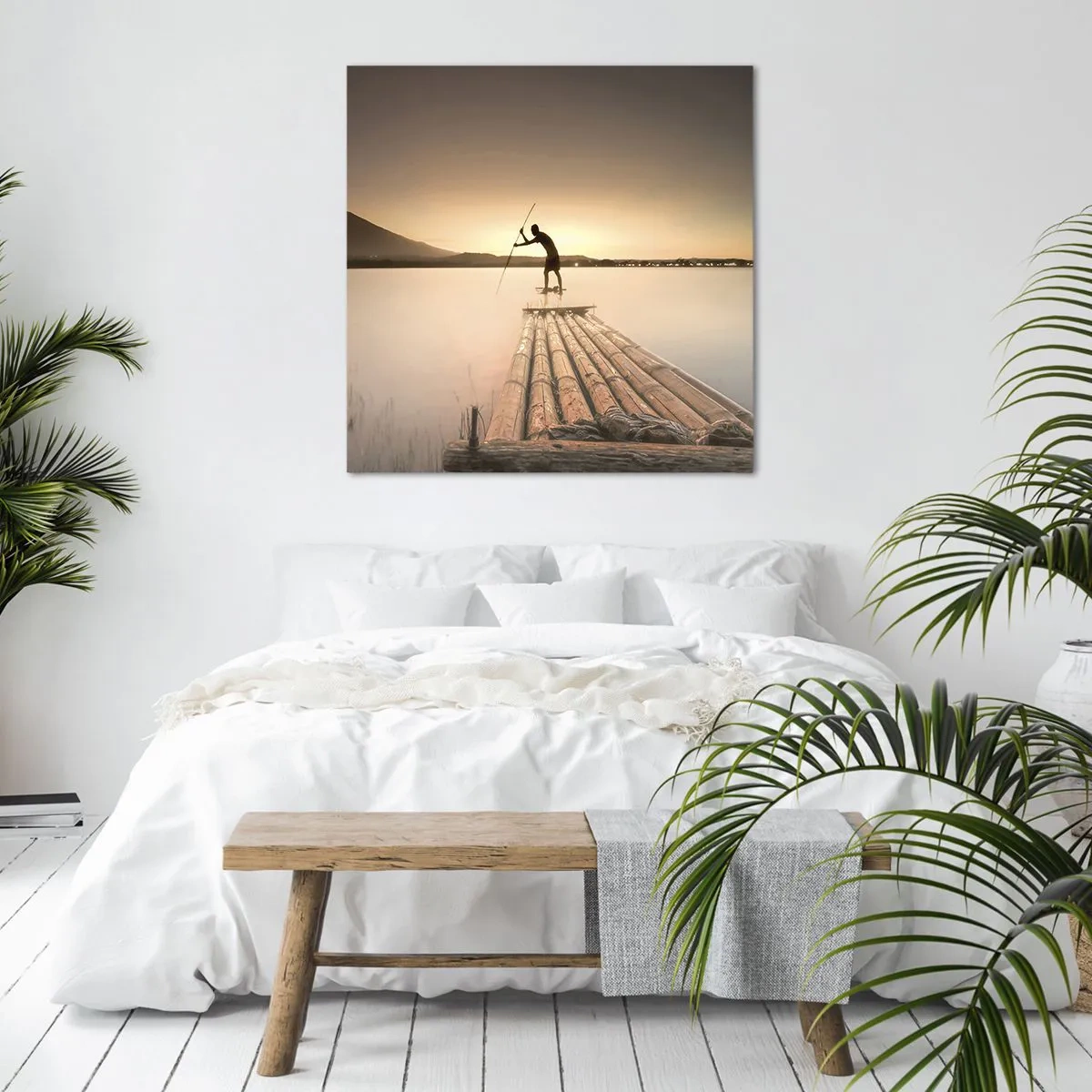 Canvas picture - Before Rest - 40x40 cm