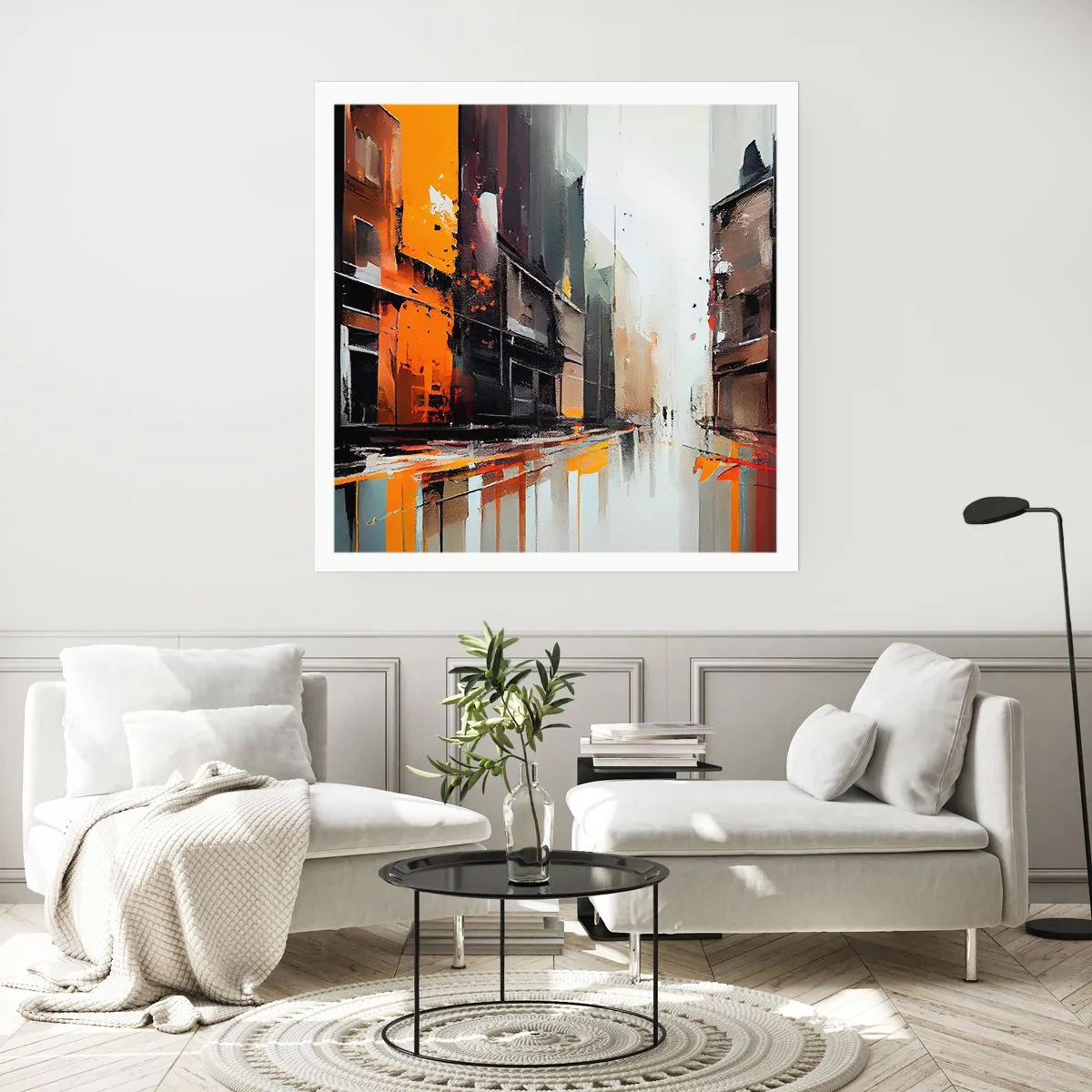 Poster - Rainy Day - 40x40 cm