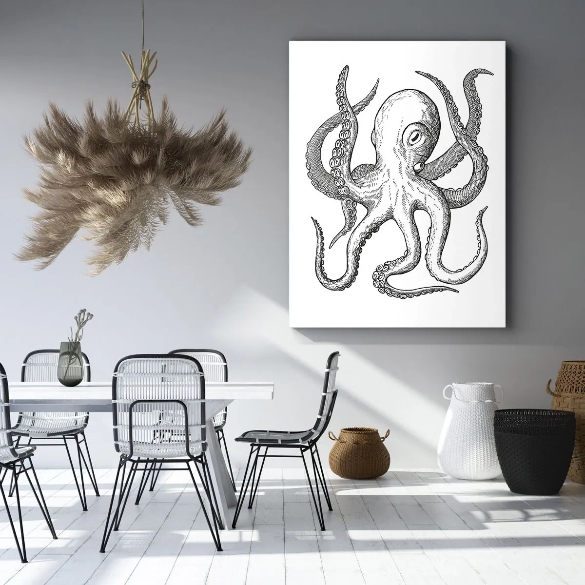 Canvas picture - Dancing with the Waves - 50x70 cm