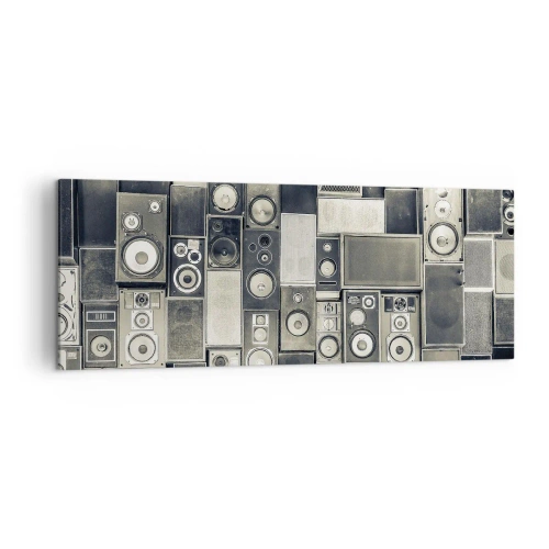 Canvas picture - And Music Is Playing - 140x50 cm