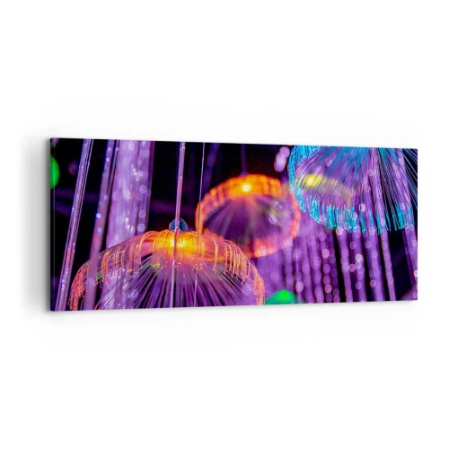 Canvas picture - Light Fountain - 120x50 cm