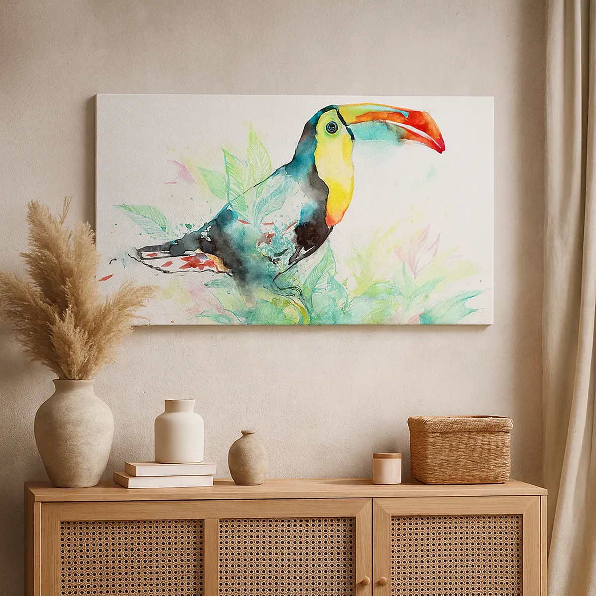 Canvas picture - Colourful like South America - 30x30 cm