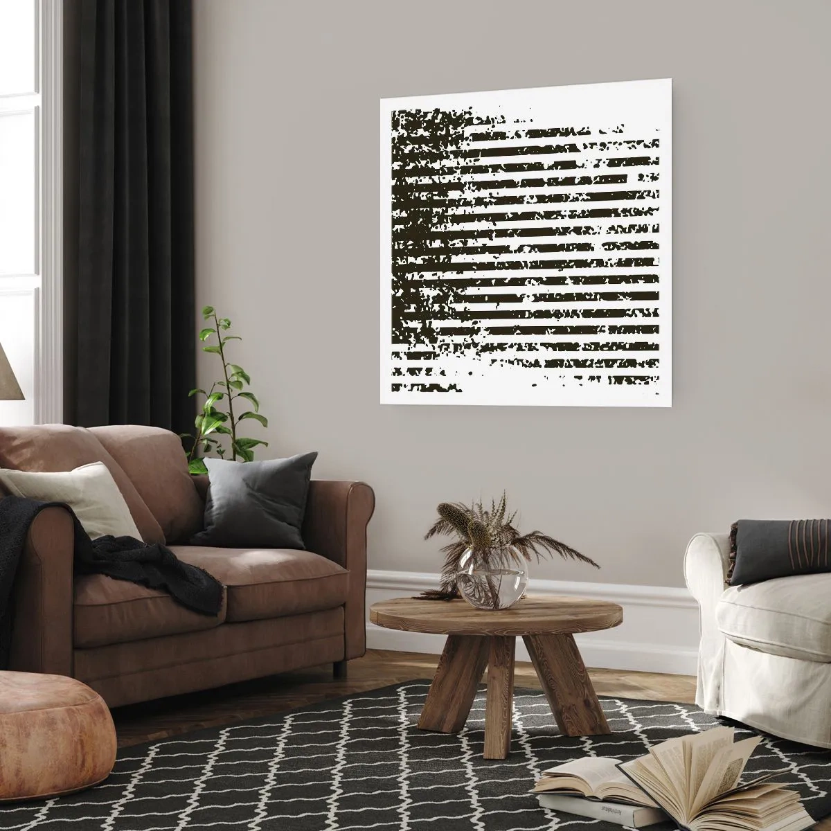 Poster - Rhythm and Noise - 60x60 cm