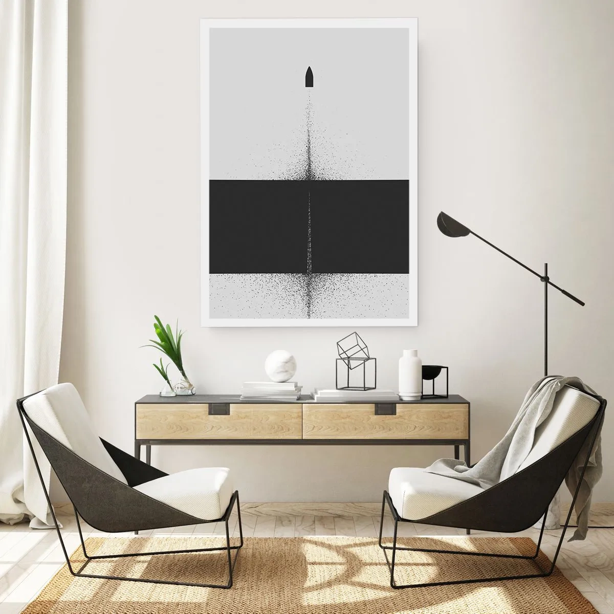 Poster - Straight to the Point - 50x70 cm