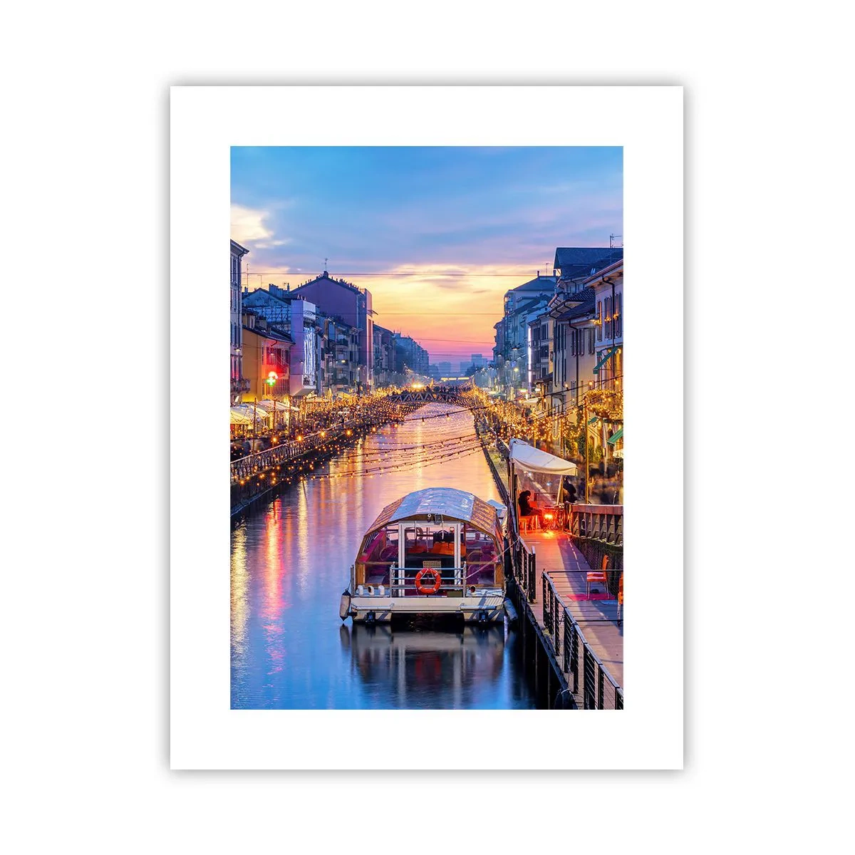 Poster - Evening of Light and Fun - 30x40 cm