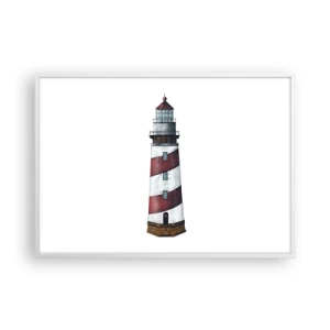 Poster in white frmae - Always on Guard - 100x70 cm