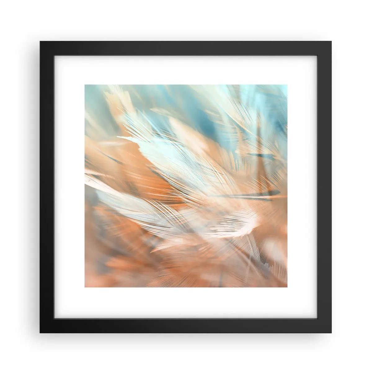 Poster in black frame - In the Land of Gentleness - 30x30 cm
