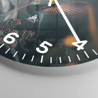 Clock face with numbers