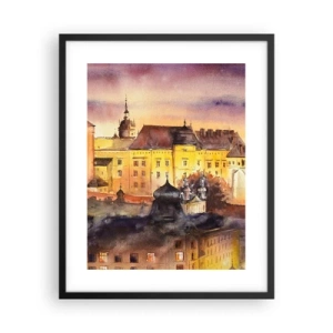 Poster in black frame - History and Fairytale - 40x50 cm