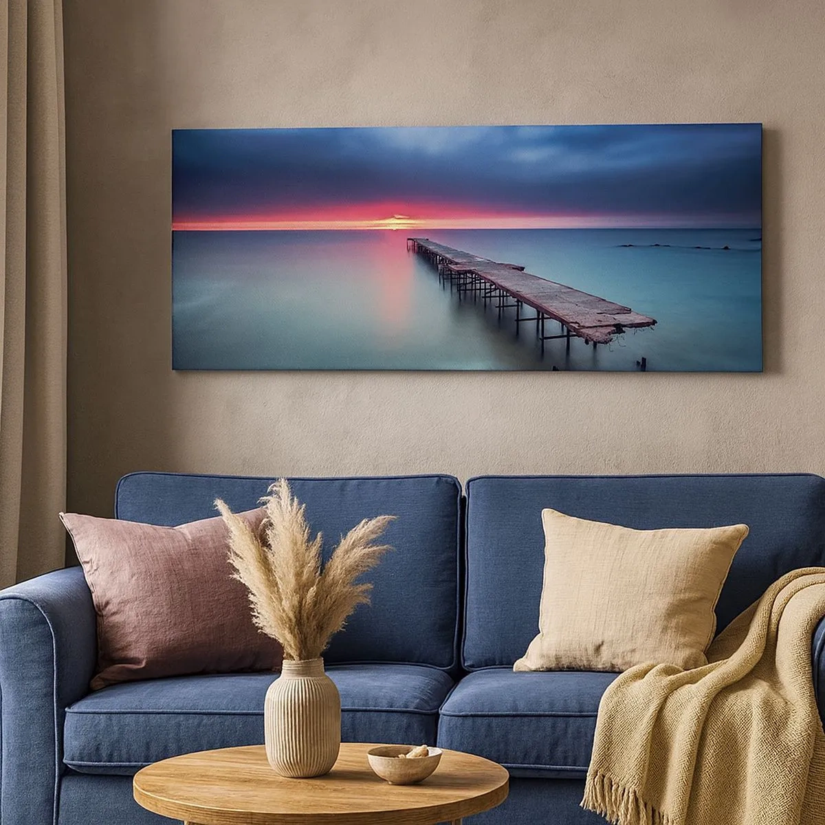 Canvas picture - Between Heaven and Earth - 100x40 cm