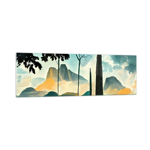 Glass picture - Higher and Higher - 160x50 cm