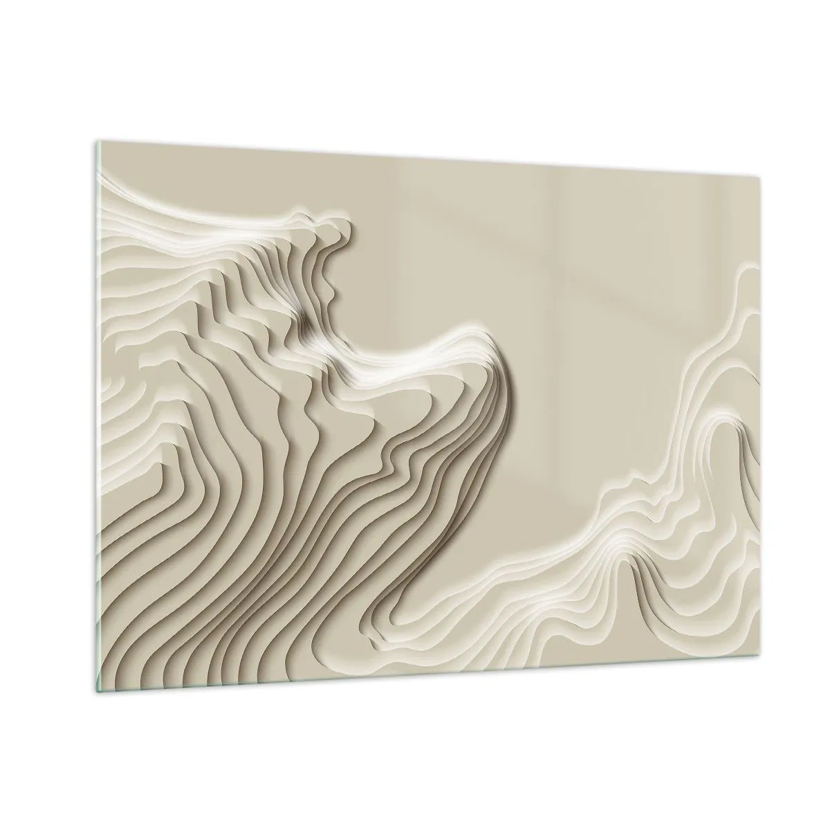 Glass picture - Topography of Art. - 100x70 cm