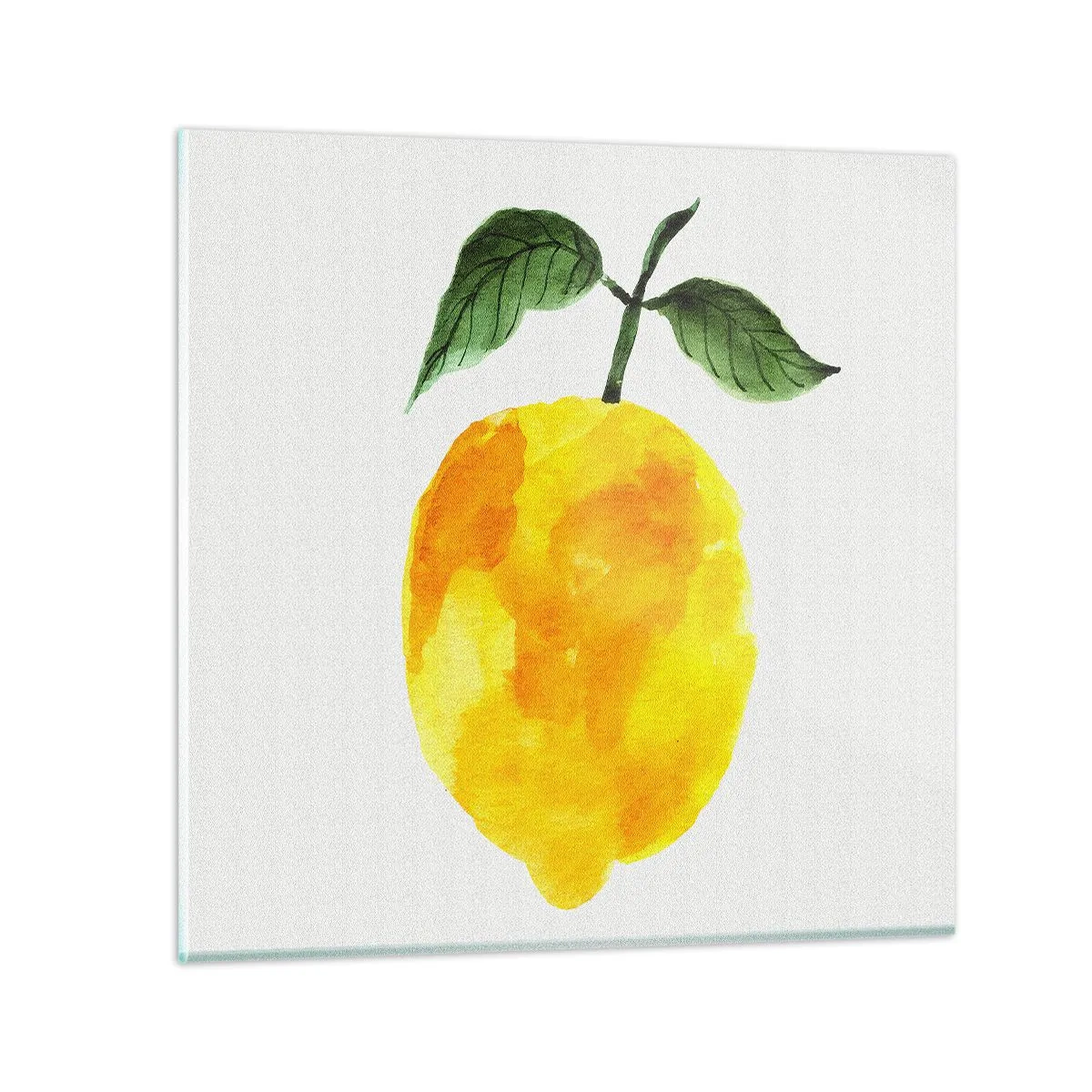 Glass picture - How to Get the Taste of the Sun - 50x50 cm