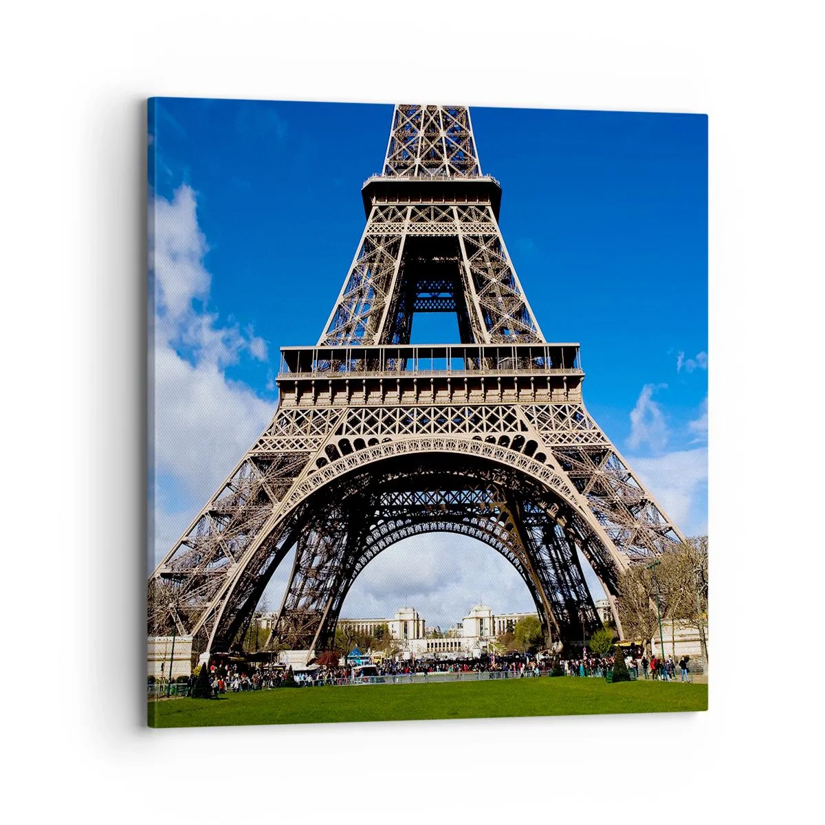 Canvas picture - Whole Paris at Her Feet - 70x70 cm