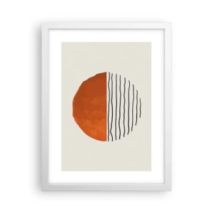 Poster in white frmae - In Japanese Style - 30x40 cm