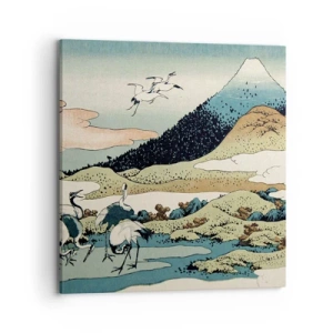 Canvas picture - In a Japanese Spirit - 70x70 cm