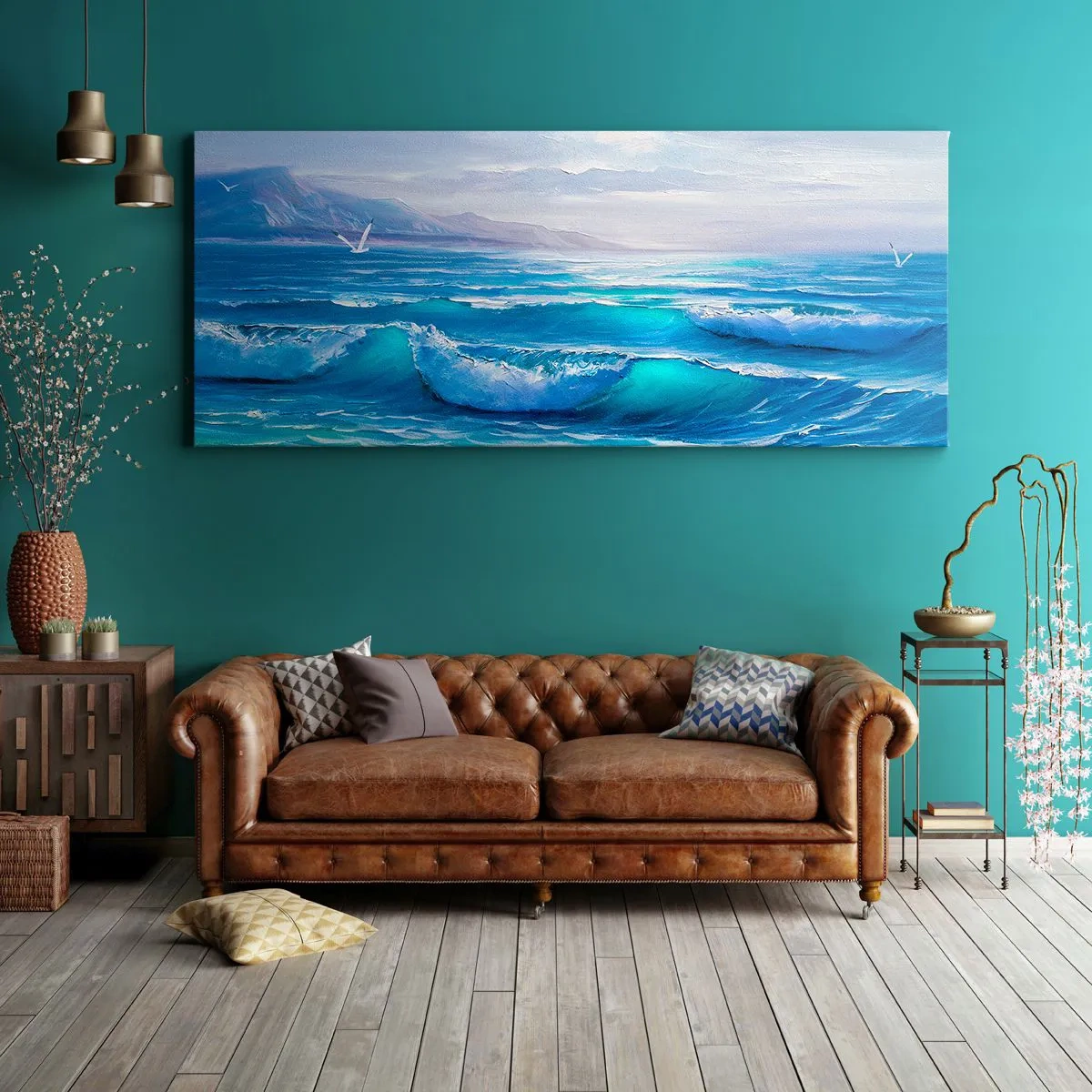 Canvas picture - It Brings Bliss - 140x50 cm