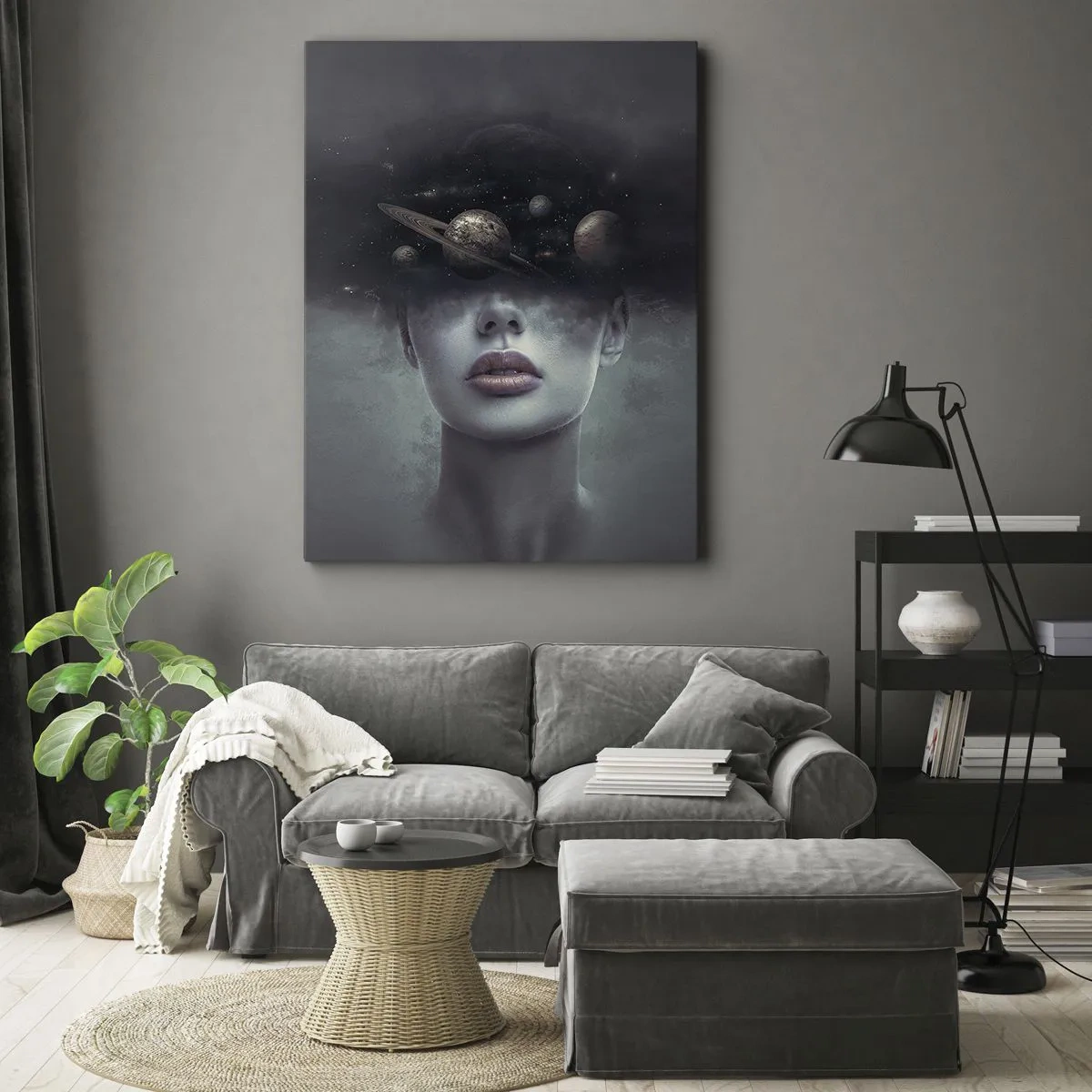 Canvas picture - And Planets are Revolving… - 45x80 cm