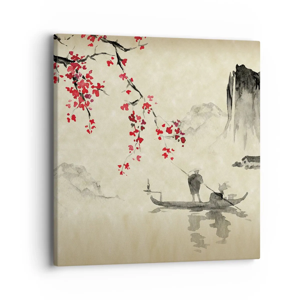 Canvas picture - In Cherry Blossom Country - 40x40 cm