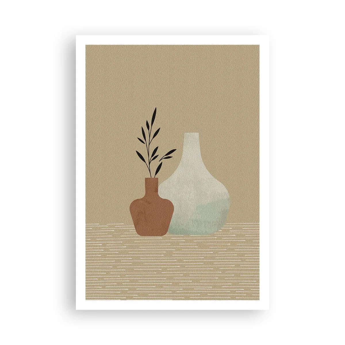 Poster - Vase and Idea of It - 70x100 cm