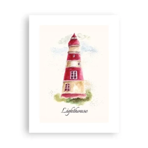 Poster - Around It the Weather Is Always Nice - 30x40 cm