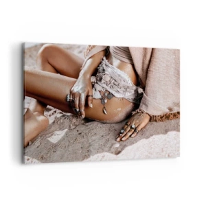 Canvas picture - Thrown Out by the Waves - 100x70 cm