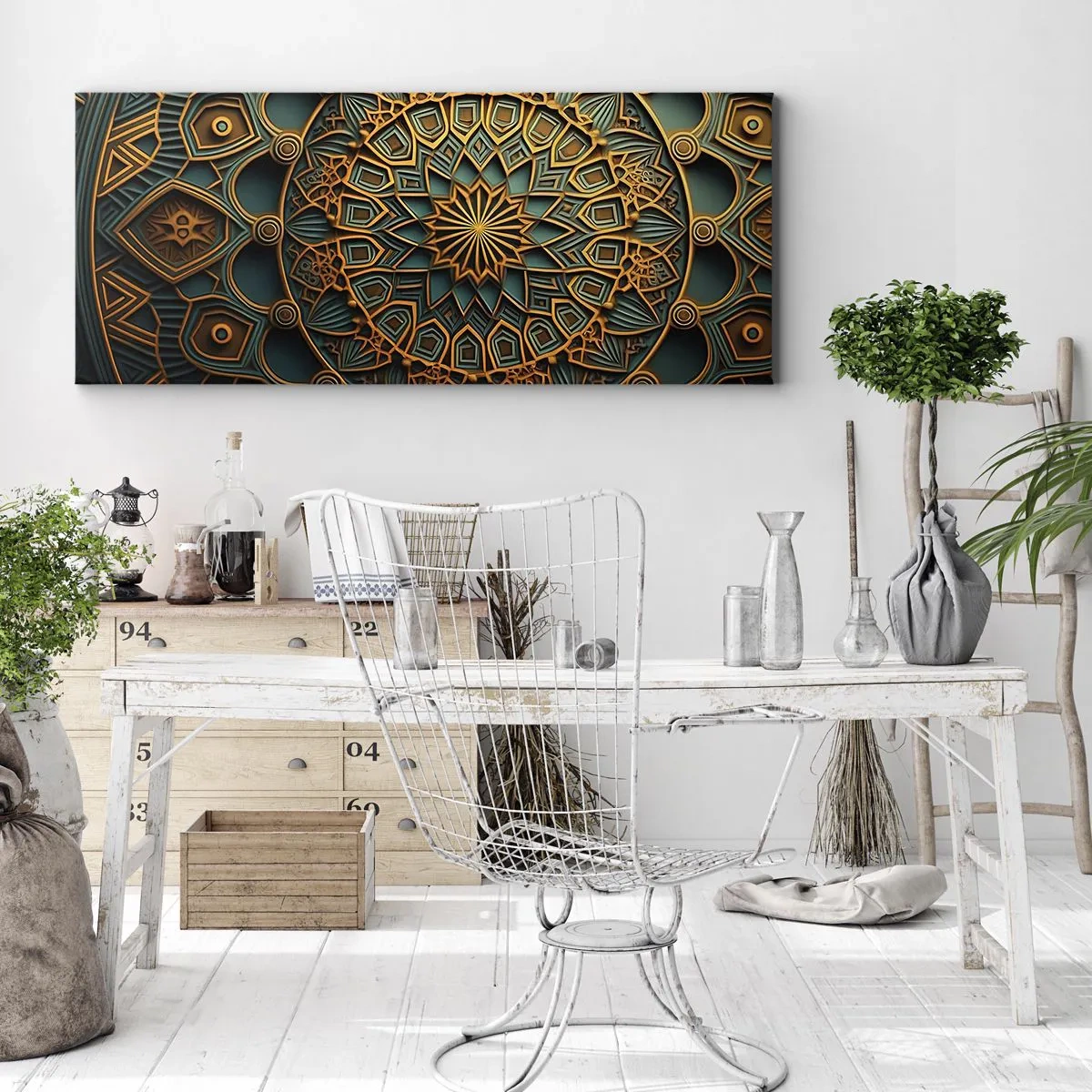 Canvas picture - In Arabic Style - 100x40 cm