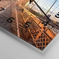 Clock face with numbers