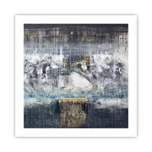 Poster - Icy Path - 50x50 cm