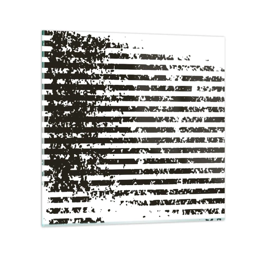 Glass picture - Rhythm and Noise - 30x30 cm